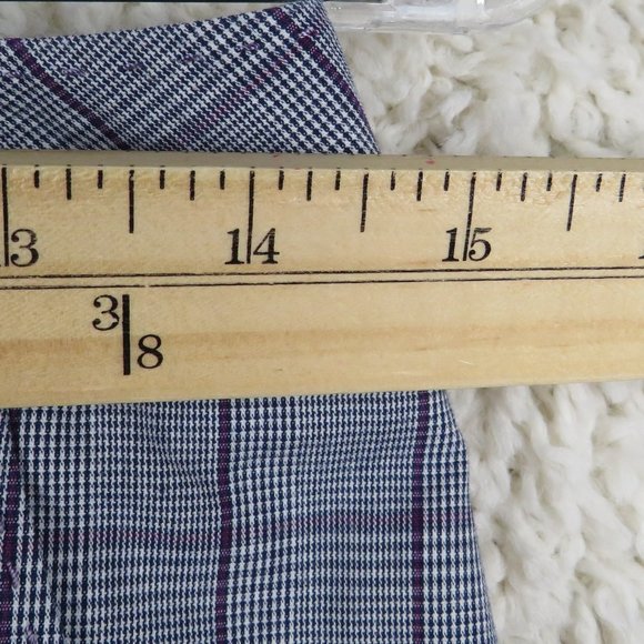 Cutter & Buck*‎ Women's 1.5" Belt Loop Double Front Pocket Plaid Skort~ Size 2 - Picture 7 of 9